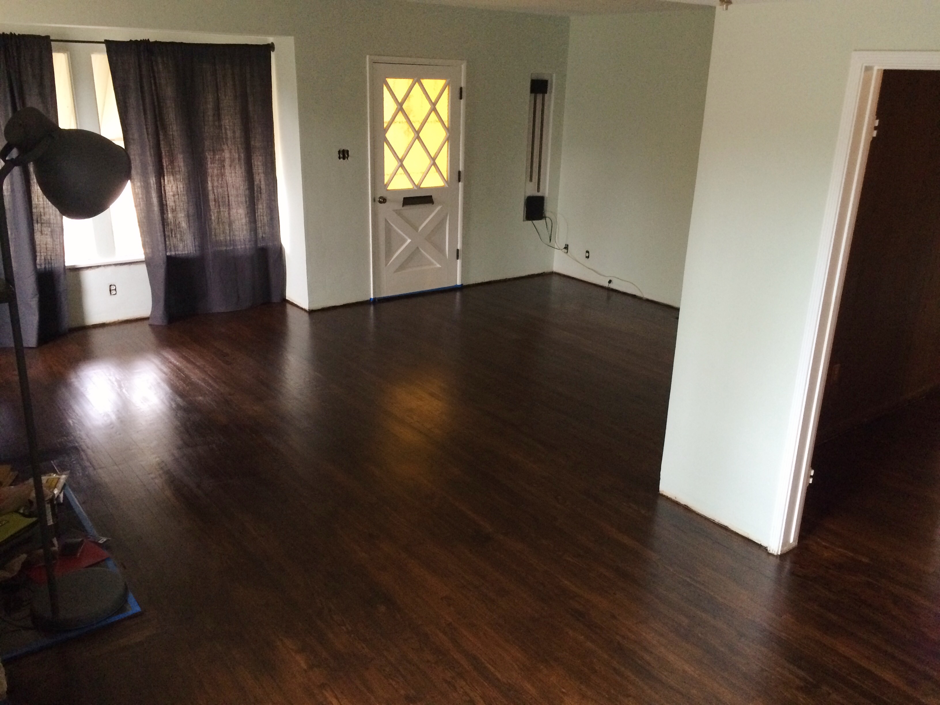 Shiny new old floor